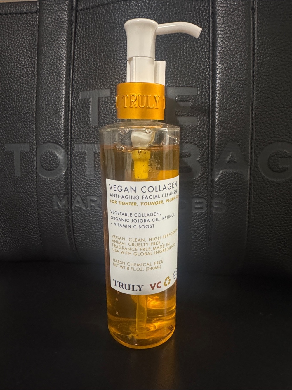 Truly Beauty Vegan Collagen Anti-Aging Facial Cleanser.